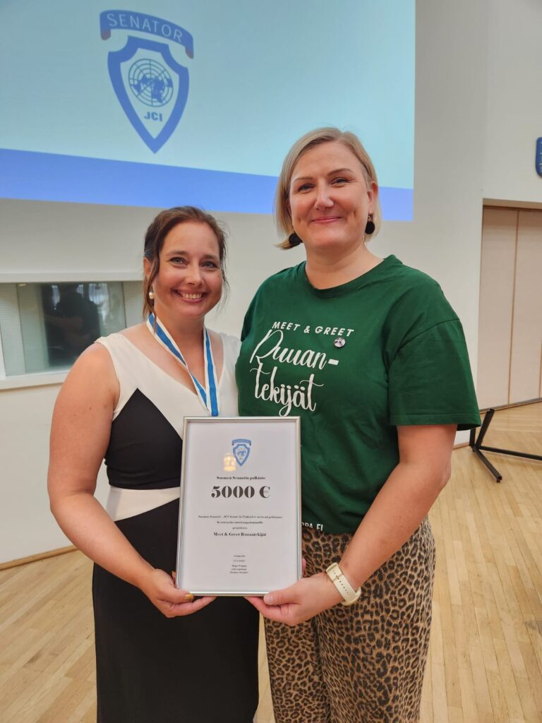 Blogi - senaatinpalkinto Meet&Greet Ruuantekijät